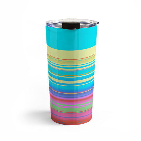 Sheila Wenzel-Ganny Summer Fun Stripes Travel Mug