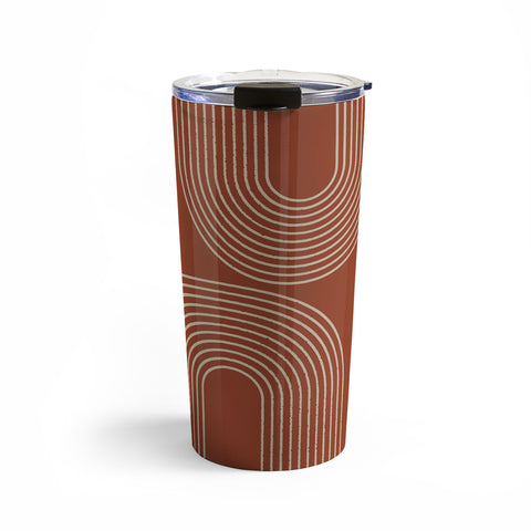 Sheila Wenzel-Ganny Terra Cotta Minimalist Travel Mug