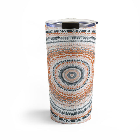 Sheila Wenzel-Ganny The Boho Tribal Mandala Travel Mug