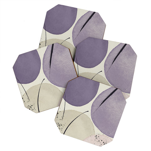 Sheila Wenzel-Ganny The Peri Minimalist Coaster Set
