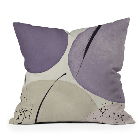 Sheila Wenzel-Ganny The Peri Minimalist Outdoor Throw Pillow