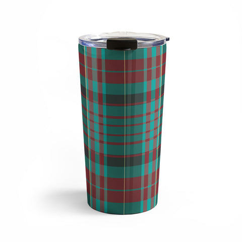 Sheila Wenzel-Ganny The Season Plaids Travel Mug