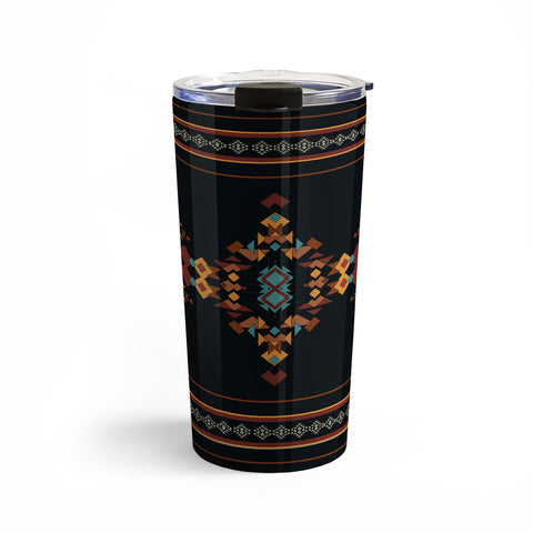 Sheila Wenzel-Ganny Tribal Boho Pattern 2 Travel Mug