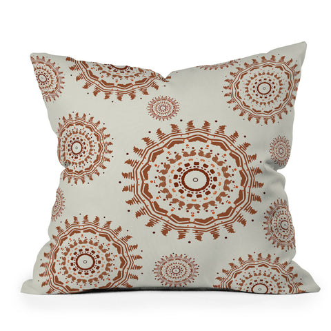 Sheila Wenzel-Ganny Western Style Geo Outdoor Throw Pillow