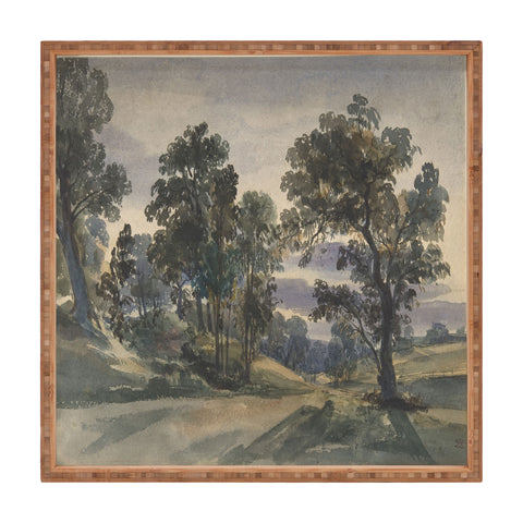 Shopability A Parkland View at Dusk Square Tray