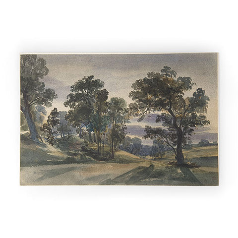 Shopability A Parkland View at Dusk Welcome Mat