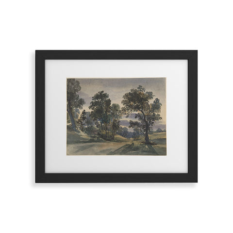 Shopability A Parkland View at Dusk Framed Art Print