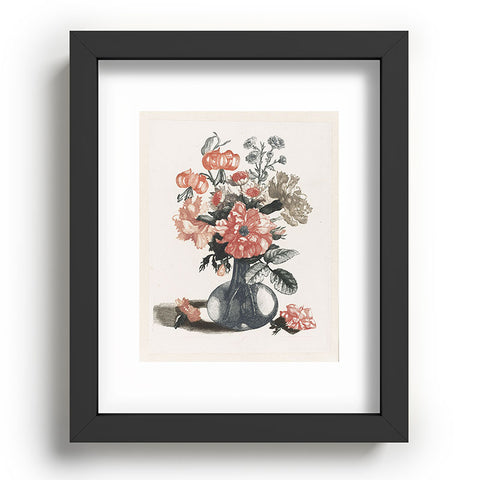 Shopability Five Prints of Flowers in Vase Recessed Framing Rectangle