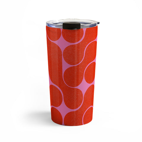 Showmemars Abstract midcentury shapes no 6 Travel Mug
