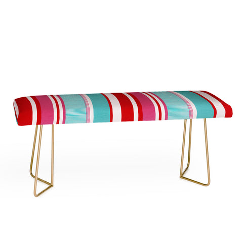 Showmemars Bold Color Play Pink Bench