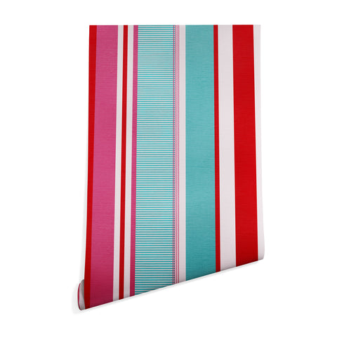 Showmemars Bold Color Play Pink Wallpaper