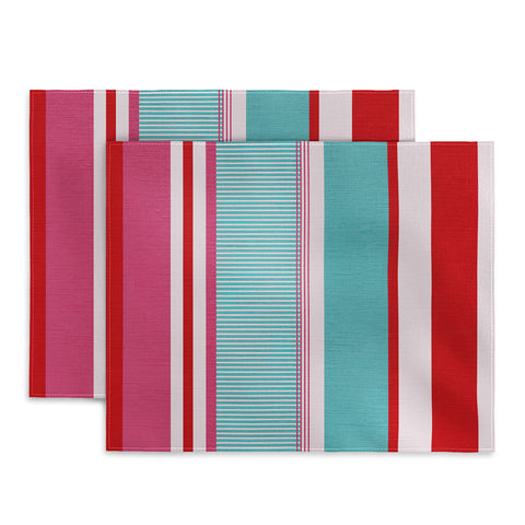 Showmemars Bold Color Play Pink Placemat