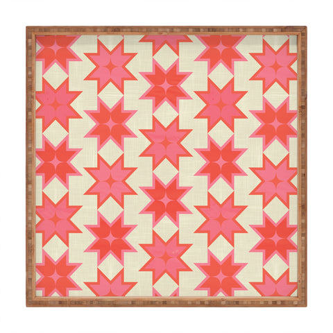 Showmemars Celestial Winter Quilt Pattern Square Tray