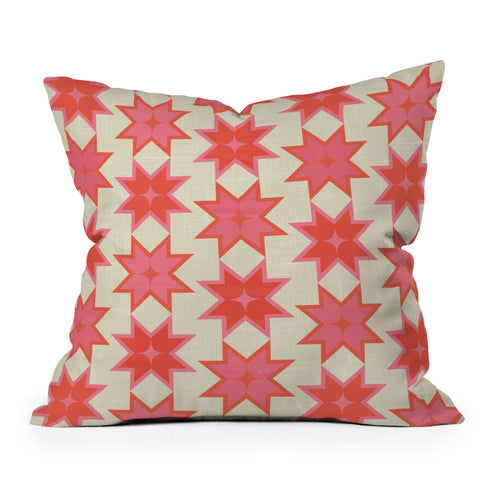 Showmemars Celestial Winter Quilt Pattern Throw Pillow