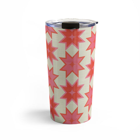 Showmemars Celestial Winter Quilt Pattern Travel Mug