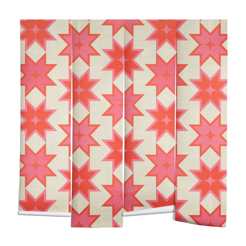 Showmemars Celestial Winter Quilt Pattern Wall Mural