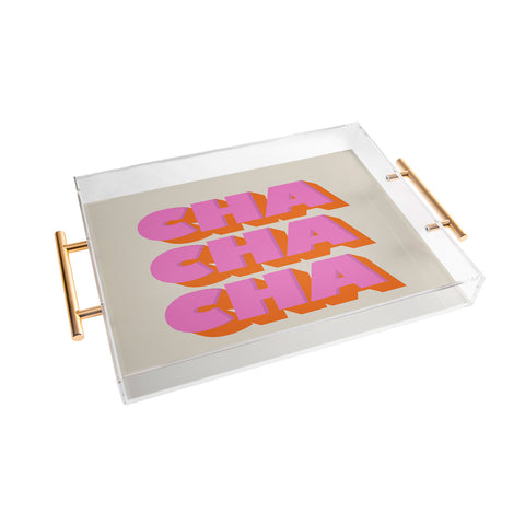 Showmemars CHA CHA CHA Acrylic Tray