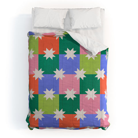Showmemars Checkered holiday pattern Comforter