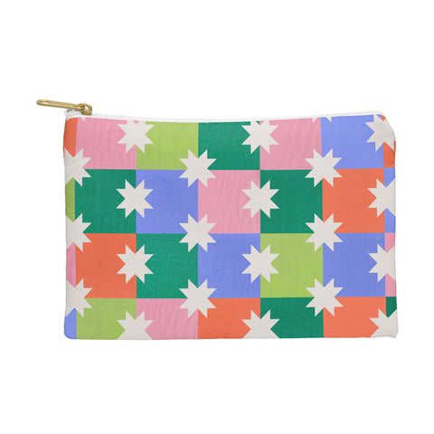 Showmemars Checkered holiday pattern Pouch