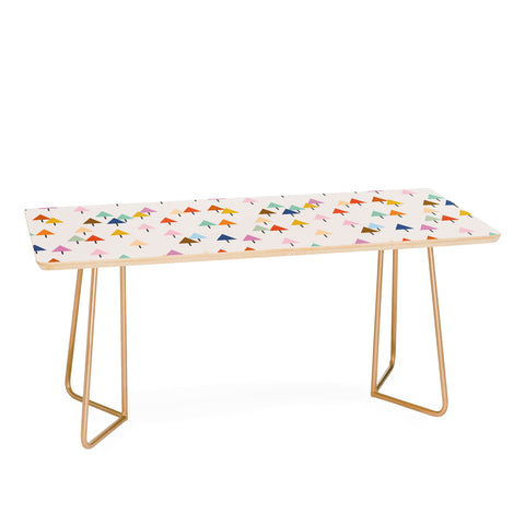 Showmemars Colorful Little Festive Trees Coffee Table