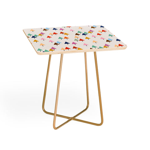 Showmemars Colorful Little Festive Trees Side Table
