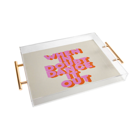 Showmemars Dance it out Acrylic Tray