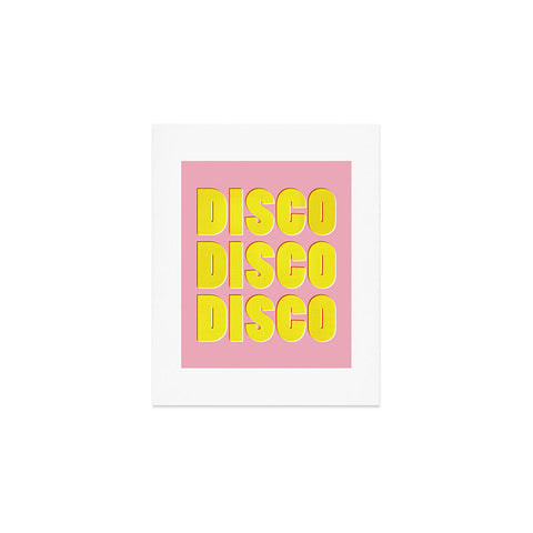 Showmemars DISCO DISCO DISCO Art Print