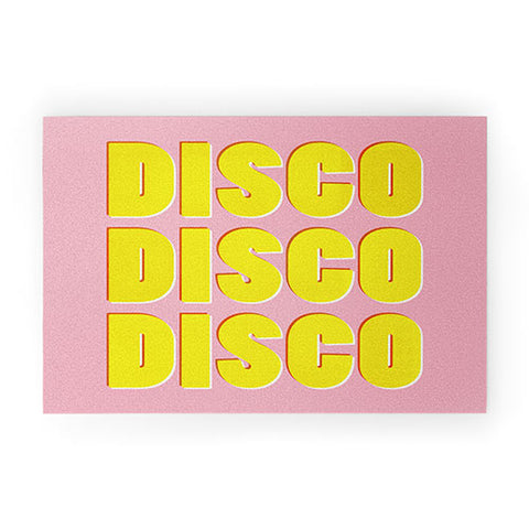 Showmemars DISCO DISCO DISCO Welcome Mat