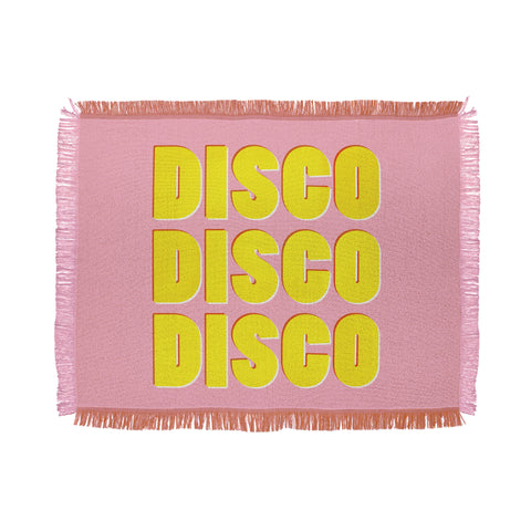 Showmemars DISCO DISCO DISCO Throw Blanket