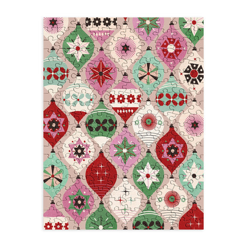 Showmemars Festive Baubles Pattern Puzzle