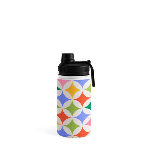 Showmemars Festive Geometry Pattern Water Bottle