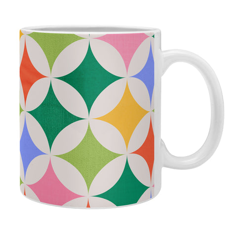 Showmemars Festive Geometry Pattern Coffee Mug
