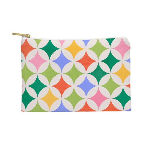 Showmemars Festive Geometry Pattern Pouch