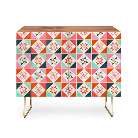 Showmemars Festive Quilt Pattern no3 Credenza