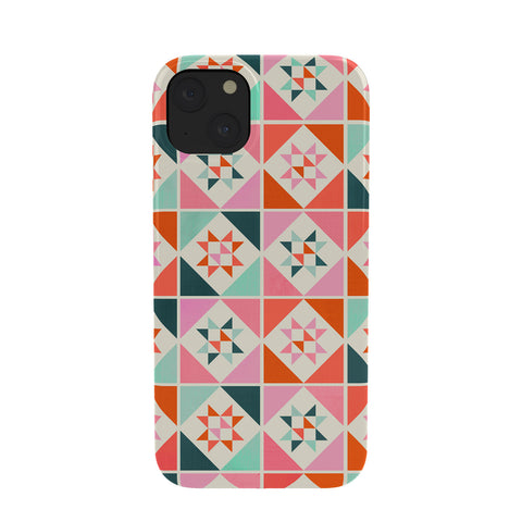 Showmemars Festive Quilt Pattern no3 Phone Case