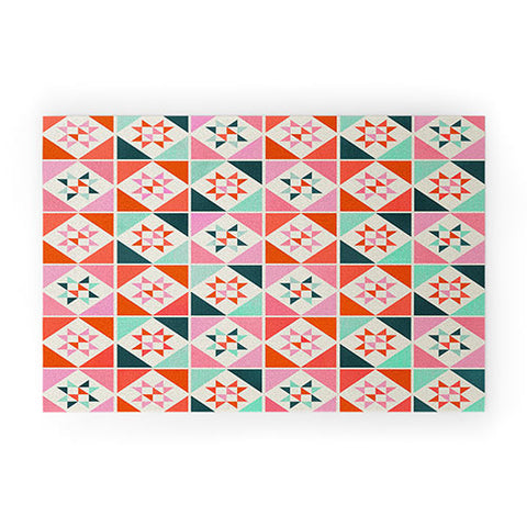 Showmemars Festive Quilt Pattern no3 Welcome Mat