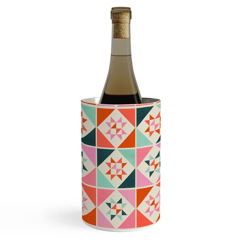 Showmemars Festive Quilt Pattern no3 Wine Chiller