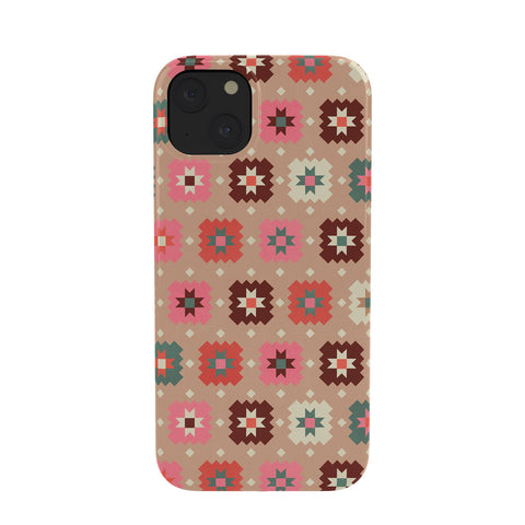 Showmemars Festive Winter Quilt Tiles Phone Case