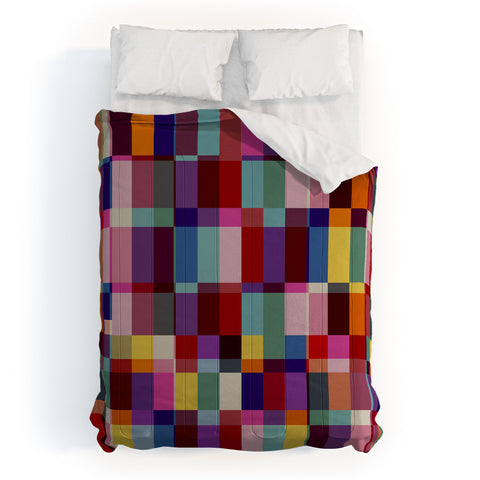 Showmemars Futuristic Cyber Crossing Comforter