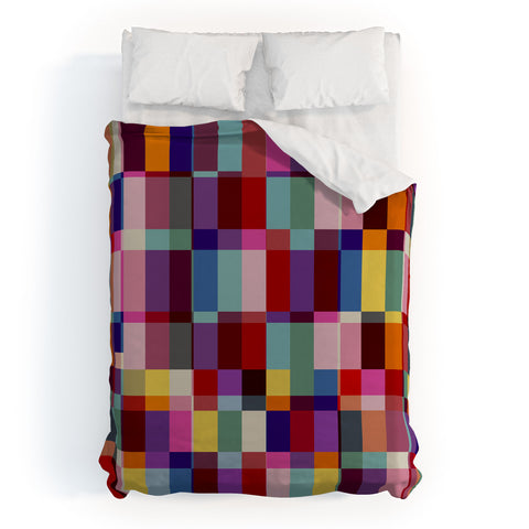 Showmemars Futuristic Cyber Crossing Duvet Cover