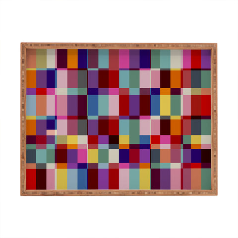 Showmemars Futuristic Cyber Crossing Rectangular Tray