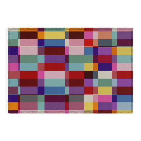 Showmemars Futuristic Cyber Crossing Outdoor Rug