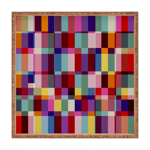 Showmemars Futuristic Cyber Crossing Square Tray