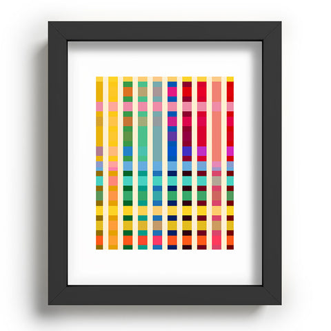 Showmemars Futuristic Cyber Rainbow Crossing Recessed Framing Rectangle