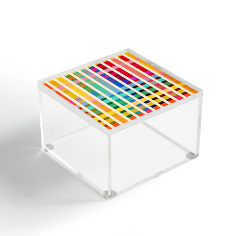 Showmemars Futuristic Cyber Rainbow Crossing Acrylic Box