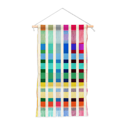 Showmemars Futuristic Cyber Rainbow Crossing Wall Hanging Portrait