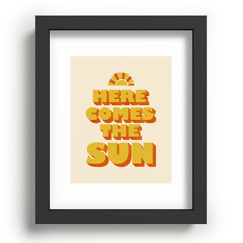 Showmemars Here comes the sun Recessed Framing Rectangle