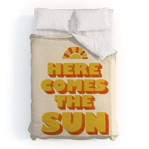 Showmemars Here comes the sun Duvet Cover
