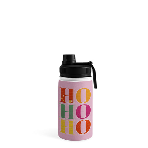 Showmemars HO HO HO Festive Letters Water Bottle