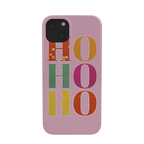 Showmemars HO HO HO Festive Letters Phone Case